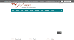 Desktop Screenshot of orgelvriend.nl